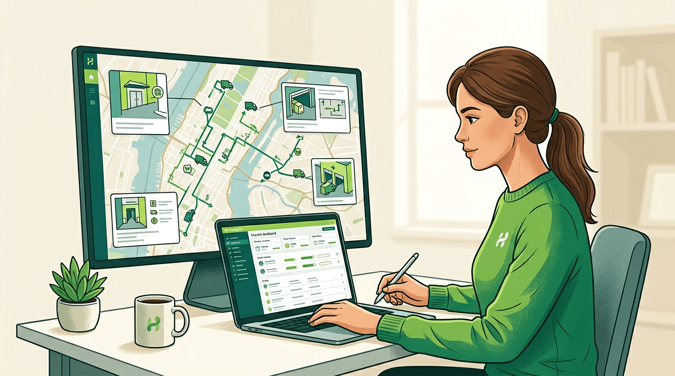 Route planning and complex arrivals